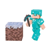 MINECRAFT - Figurine - Alex with Diamond Armor