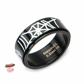 Bague anti-stress PVD Spider-Man : Venom - Taille 60
