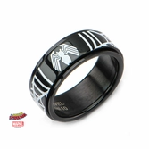 Bague anti-stress PVD Spider-Man : Venom - Taille 60