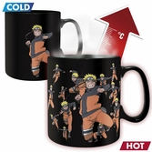 Mug Thermo Réactif Naruto Shippuden : 460 ml - Multiclonage