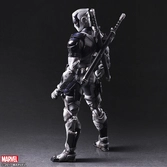 Figurine MARVEL COMICS Deadpool X-Force Variant Play Arts Kai - 27cm