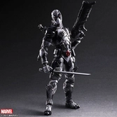 Figurine MARVEL COMICS Deadpool X-Force Variant Play Arts Kai - 27cm