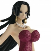 Figurine One Piece Lady Edge Wedding Boa Hancock Special Color Purple
