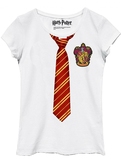HARRY POTTER - T-Shirt Gryffindor Disguise - GIRL (XL)