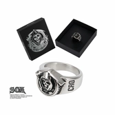 Bague Acier Inoxydable Sons of Anarchy : SAMCRO Faucheuse - Taille 62