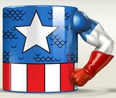 MARVEL - Mug Bras- Captain America