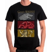 GAME OF THRONES - T-Shirt The Houses of the King - L