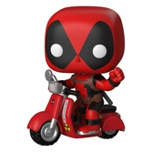 Figurine POP Deadpool N° 000 - Deadpool en Scooter