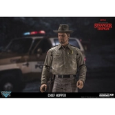Figurine Articulée Stranger Things 18 cm - Chief Hopper