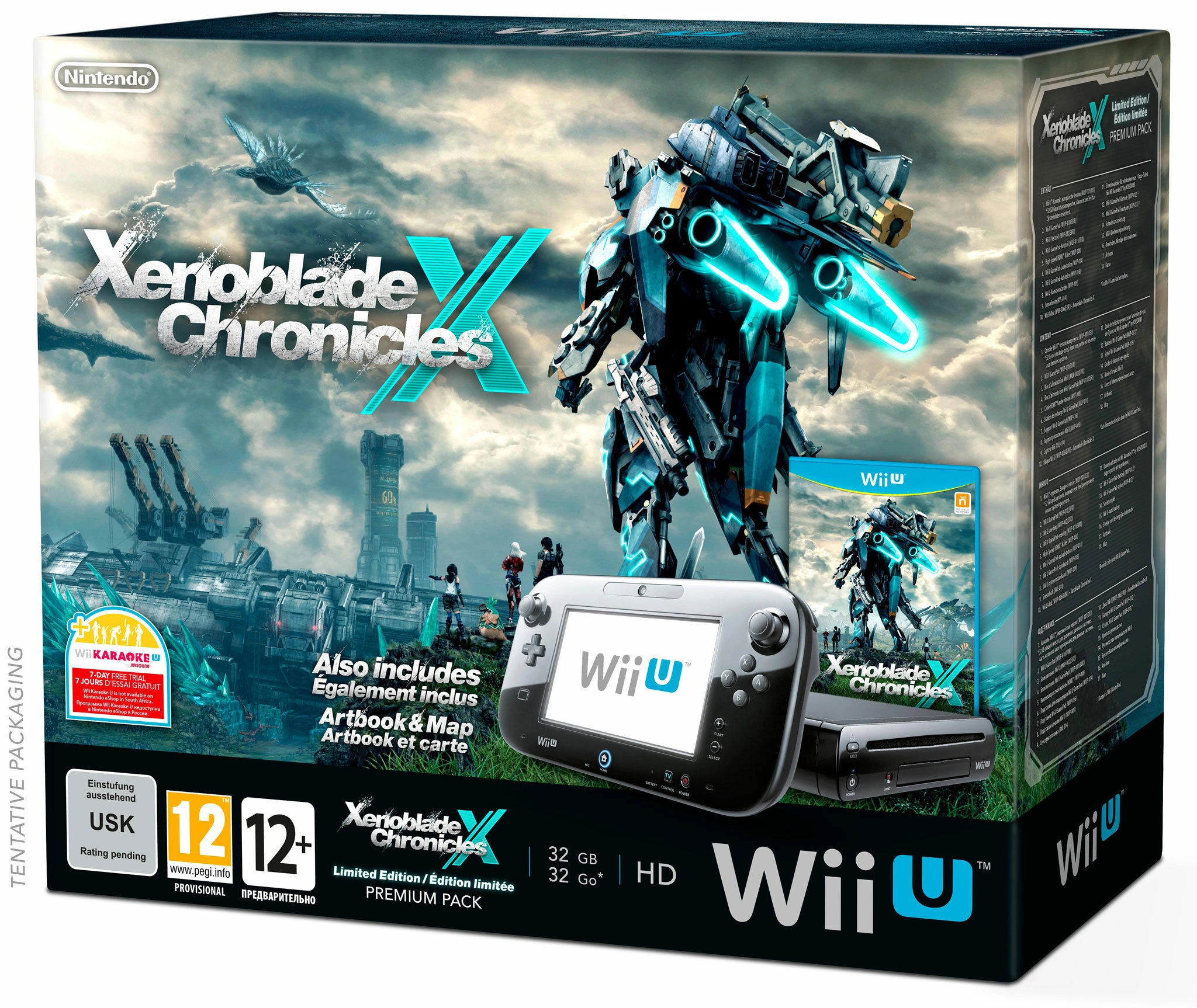 Console Wii U Xenoblade Chronicles X Premium Pack Référence Gaming