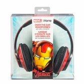 Casque Marvel Filaire avec Arceau Réglable + Micro - Iron Man