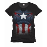 T-Shirt Marvel : Avengers Costume Captain America - XL