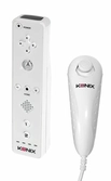 Pack Wiimote + Nunchuk Konix Blanc - WII