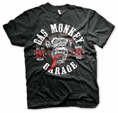 T-Shirt Gas Monkey Garage : Round Seal - L