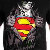 DC COMICS - T-Shirt Joker Vs Superman (L)