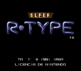 Super R-Type - Super Nintendo