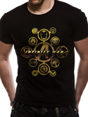 T-Shirt Avengers Infinity War : Icônes Héros - XXL