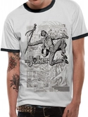 T-Shirt DC Comics : Le Joker Rétro - XXL