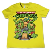 T-Shirt Enfant Tortues Ninja : Groupe Jaune - 10 ans