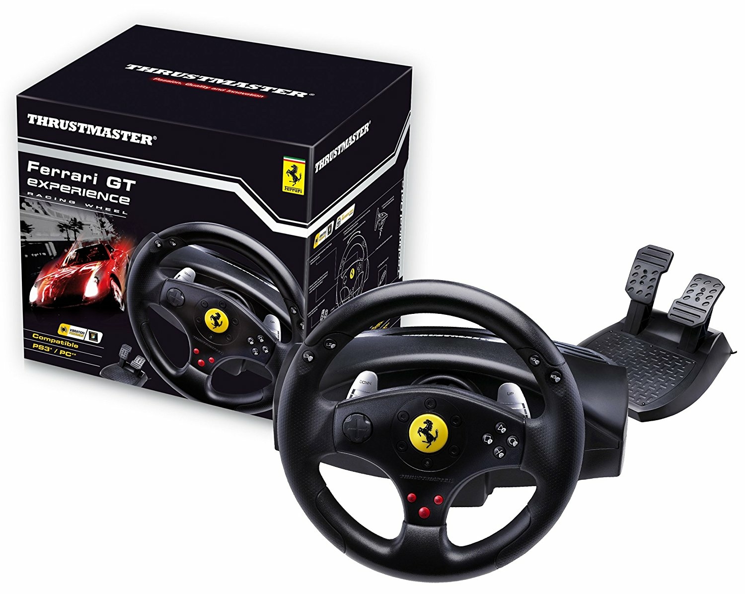 Volant et Pédalier Thrusmaster Ferrari GT Experience Racing - PS3