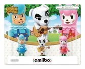 Pack 3 Amiibo Kéké + Risette + Serge (Animal Crossing Collection)