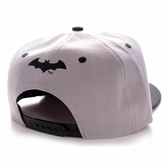 DC COMICS - Casquette Batman Logo/Text - Grey/Black