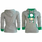 Sweat-Shirt à Capuche Femme Super Mario : Extend Your Life - S