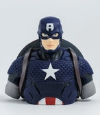 MARVEL - Tirelire Boite Blister - Captain America Bust 20 cm