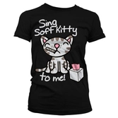 T-Shirt Femme The Big Bang Theory : Sing Soft Kitty to Me - XXL