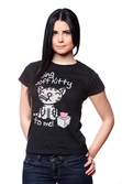 T-Shirt Femme The Big Bang Theory : Sing Soft Kitty to Me - S