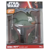 Lampe Déco. 3D Star Wars Boba Fett