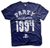 T-Shirt PlayStation : Party Like It's 1994 Bleu Marine - S