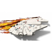 Lampe Déco. 3D Star Wars Faucon Millenium