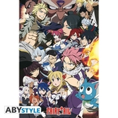Fairy tail - poster 91x61 - fairy tail vs other guilds
