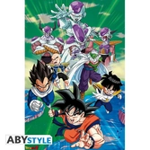 Dragon ball - poster 91x61 - dbz/groupe arc freezer