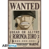 ONE PIECE - Poster 91X61 - Wanted Zoro