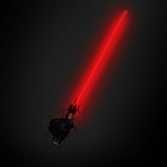 Lampe Déco. 3D Star Wars Sabre laser Dark Vador
