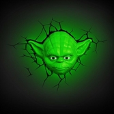 Lampe Déco. 3D Star Wars Yoda