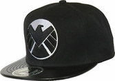 Casquette Snapback Marvel : Captain America - Logo S.H.I.E.L.D.