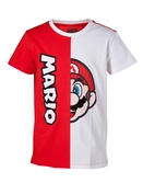 T-Shirt Enfant Nintendo : Super Mario Rouge/Blanc - 8 ans