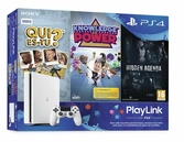 Console PS4 Slim Blanche Playlink - 500 Go - PS4