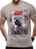 T-Shirt Star Wars : The Last Jedi BB-8 Reveal - S
