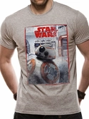 T-Shirt Star Wars : The Last Jedi BB-8 Reveal - S