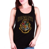 HARRY POTTER - T-Shirt Top Tank Hogwarts - GIRL (XL)