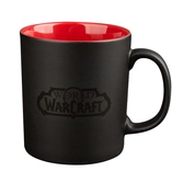 WORLD OF WARCRAFT - Mug - 320 ml - Horde Logo Noir et Rouge