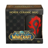 WORLD OF WARCRAFT - Mug - 320 ml - Horde Logo Noir et Rouge