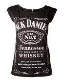 JACK DANIEL'S - T-Shirt GIRL'S with Zipper on Back (L)