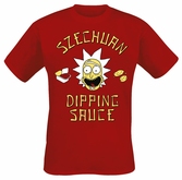 T-Shirt Rick and Morty : Sauce Szechuan - M