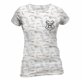 T-Shirt Femme Harry Potter : Hedwige - L