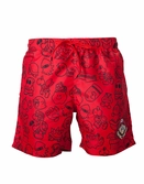 Maillots de bain homme Super Mario : Mario Rouge - L